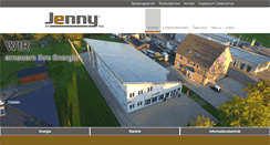 Desktop Screenshot of jenny-elektrotechnik.de